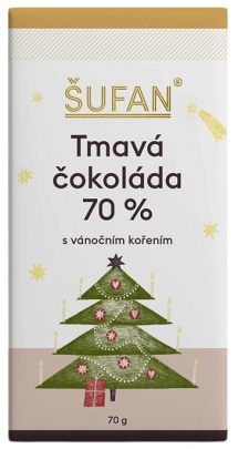Šufan Tabuľková Čokoláda 70 g - mliečna 51 %