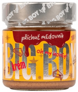Big Boy Medovník - Orieškový Krém s Príchuťou MEDOVNÍKA 220G VÝPREDAJ 27.10.2024