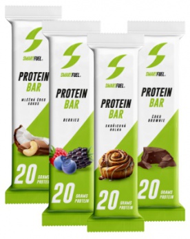 SmartFuel protein bar 60 g - Brownie so soľou a horkou čokoládou