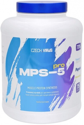 Czech Virus Viaczložkový protein MPS-5 PRO 2250 g - Vanilla Ice Cream