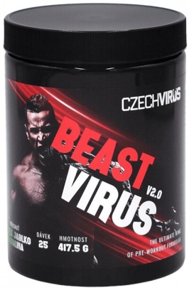 Czech Virus Beast Virus V2.0 417,5 g – Mandarínka