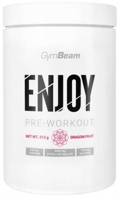 GymBeam ENJOY Pre-Workout 312 g - dračie ovocie