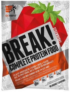 Extrifit Protein Break 90 g - jablko/škorica