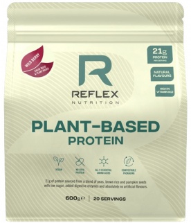 Reflex Plant Based Protein 600 g - dvojitá čokoláda so stéviou