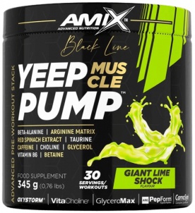 Amix Black Line Yeep Pump 345 g - pomarančový útok