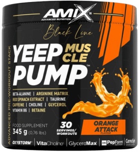 Amix Black Line Yeep Pump 345 g - pomarančový útok