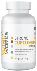 NutriWorks Strong Curcumin Piperine 90 kapsúl