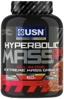 USN Hyperbolic Mass 2000 g - čokoláda
