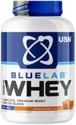 USN Bluelab 100% Whey Premium Protein 2000 g - slaný karamel PREŠLA DMT 6.2025