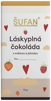 Šufan Tabuľková Čokoláda 70 g - mliečna 51 %