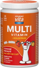 Maxi Vita Kids Multivitamin + kolostrum 45 tabliet