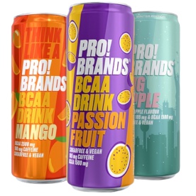 FCB AminoPRO (ProBrands BCAA Drink) 330 ml - Ice Tea Peach