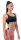 Nebbia Smart Zip športová podprsenka 578 black - M