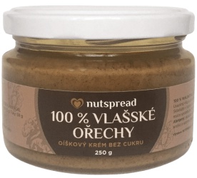 Nutspread 100% ořechové máslo 250 g - pekanové orechy
