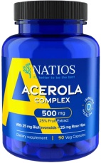 NATIOS Acerola Complex 500 mg 90 veganských kapsúl