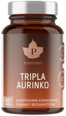 Puhdistamo Triple Sun (Tripla Aurinko) 60 kapsúl VÝPREDAJ 25.10.2024