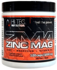 Hitec Nutrition ZMA Zinc Mag 120 kapsúl