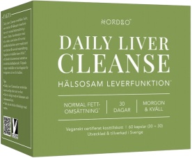 Nordbo Daily Liver Cleanse 60 kapsúl