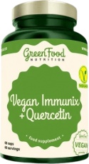 GreenFood Vegan Immunix + Quercetin 60 kapsúl PREŠLA DMT 8.12.2024