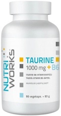 NutriWorks Taurine 1000mg + B6 90 kapsúl