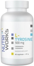 NutriWorks L-Tyrosine 500mg 90 kapsúl