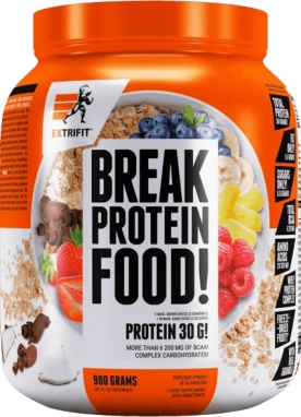 Extrifit Protein Break 900 g (dóza) - čučoriedka