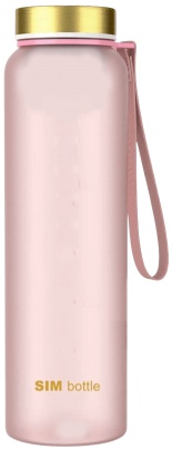 Sim bottle Tritanová fľaša 1200 ml - ružová
