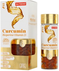 Nutrend Curcumin + Bioperine + Vitamin D 60 kapsúl