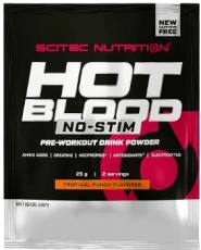 Scitec Hot Blood NO-STIM 25 g - pomarančový džús