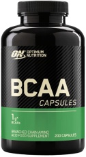 Optimum Nutrition BCAA 1000 mg 200 kapsúl - VÝPREDAJ (DMT 31.10.2024)