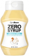 GymBeam Zero Syrup 350 ml - coconut bites VÝPREDAJ (POŠK. OBAL)