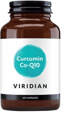 Viridian Curcumin Co-Q10 (Kurkumin a Koenzym Q10) 60 kapsúl