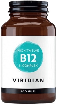 Viridian B-Complex B12 High Twelwe® 90 kapsúl