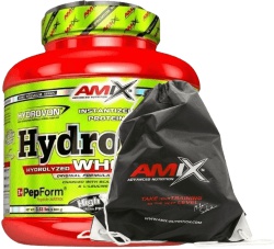 Amix HydroPure Hydrolyzed Whey CFM Protein 1600 g + Černý Fitness Bag ZADARMO