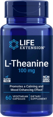 Life Extension L-theanine 100 mg 60 kapsúl