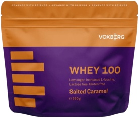 Voxberg Whey Protein 100 990 g - slaný karamel