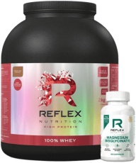 Reflex 100% Whey Protein 2000 g + Magnesium Bisglycinate 90 kapslí ZADARMO