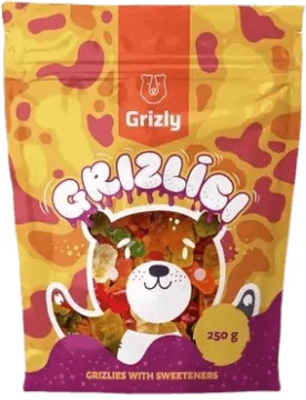 GRIZLY Grizlíci se stévií XXL 250 g