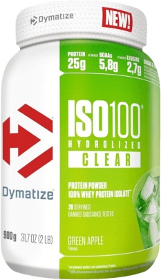 Dymatize Iso 100 Clear 900 g - lízátko z lesních plodů
