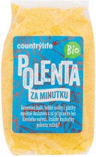 Country life BIO Polenta „1 min.“ 400 g VÝPREDAJ 10.12.2024