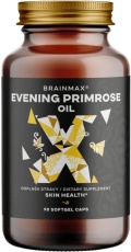 BrainMax Primrose oil BIO pupálkový BIO olej 90 rostlinných softgelových kapsúl