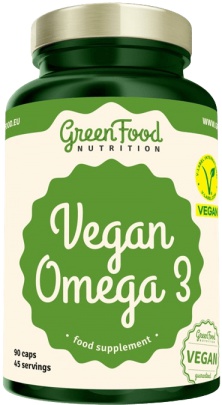 GreenFood Vegan Omega 3 90 kapsúl