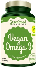 GreenFood Vegan Omega 3 90 kapsúl