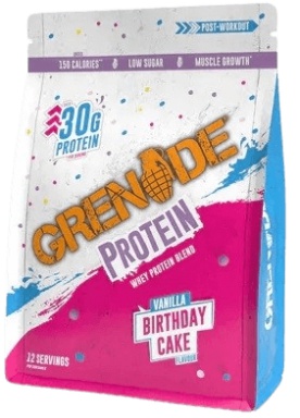 Grenade Whey Protein 480 g - vanilka/narodeninová torta