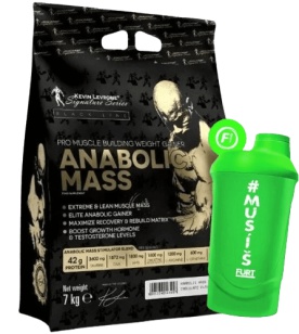 Kevin Levrone Anabolic Mass 7000 g + Šejkr 600 ml ZADARMO