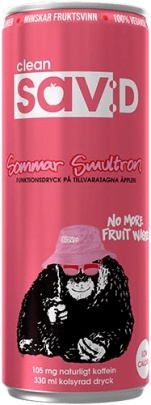 Clean Drink sav:D 330 ml - malina