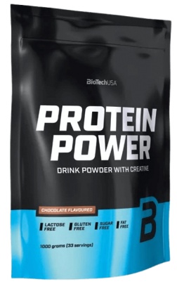 BiotechUSA Protein Power 1000 g - čokoláda