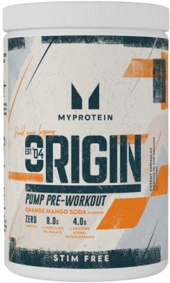 MyProtein Origin Stim-Free Pre-Workout 600 g