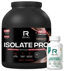 Reflex Isolate PRO 1800 g + Magnesium Bisglycinate 90 kapslí ZADARMO