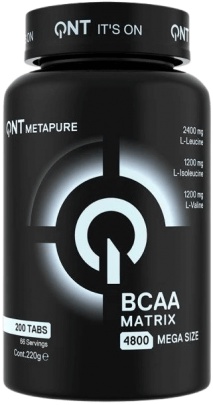 QNT Matrix BCAA 4800 - 200 tabliet 1+1 ZADARMO